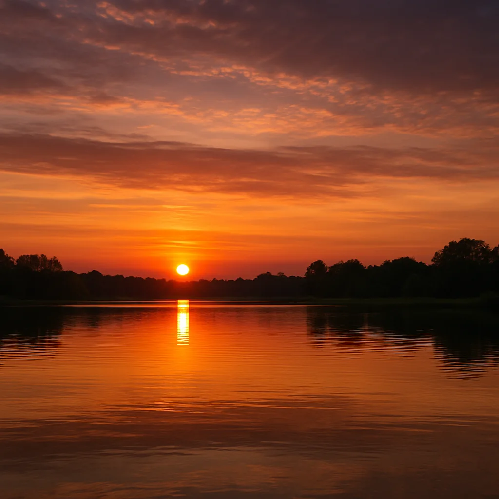 Sunset Sunset, Best time to catch fish, Flier Sunfish fishing tips